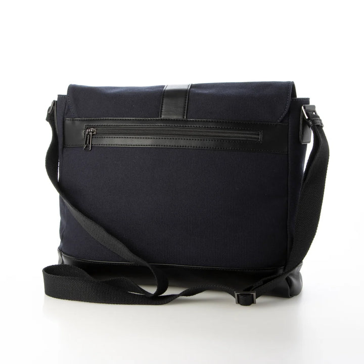 コットンショルダーバッグ andie blue(アンディブルー)