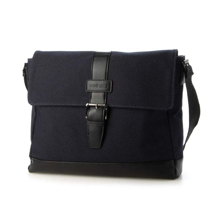 コットンショルダーバッグ andie blue(アンディブルー)