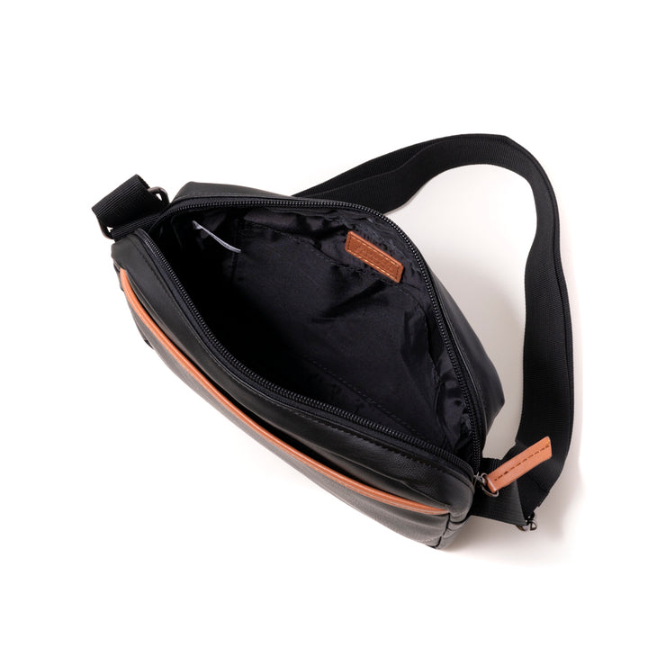 Faux leather shoulder bag FRANCO FERRARO