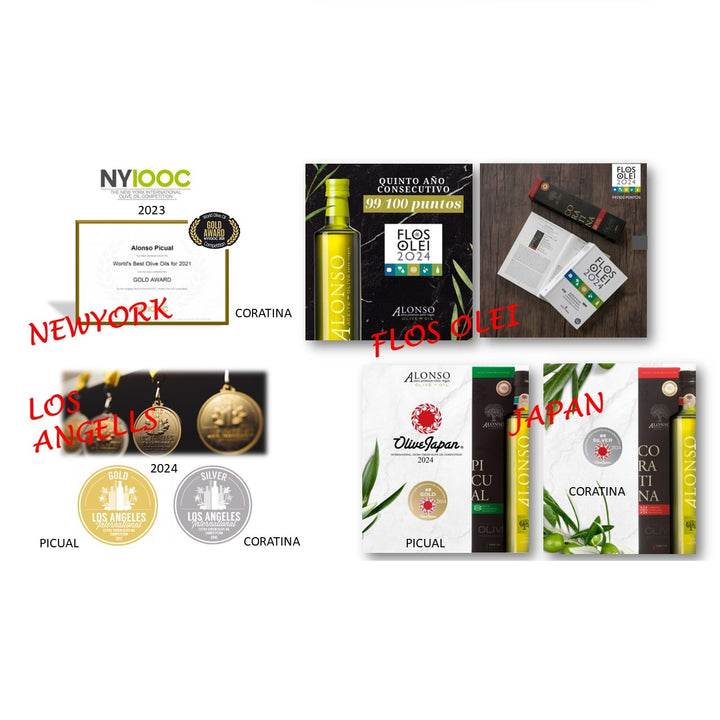 エクストラバージンオリーブオイル (ブレンド2本入り)ALONSO