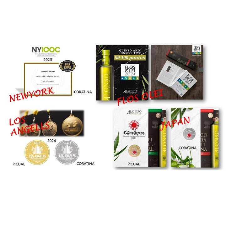 エクストラバージンオリーブオイル (ブレンド3本入り)ALONSO