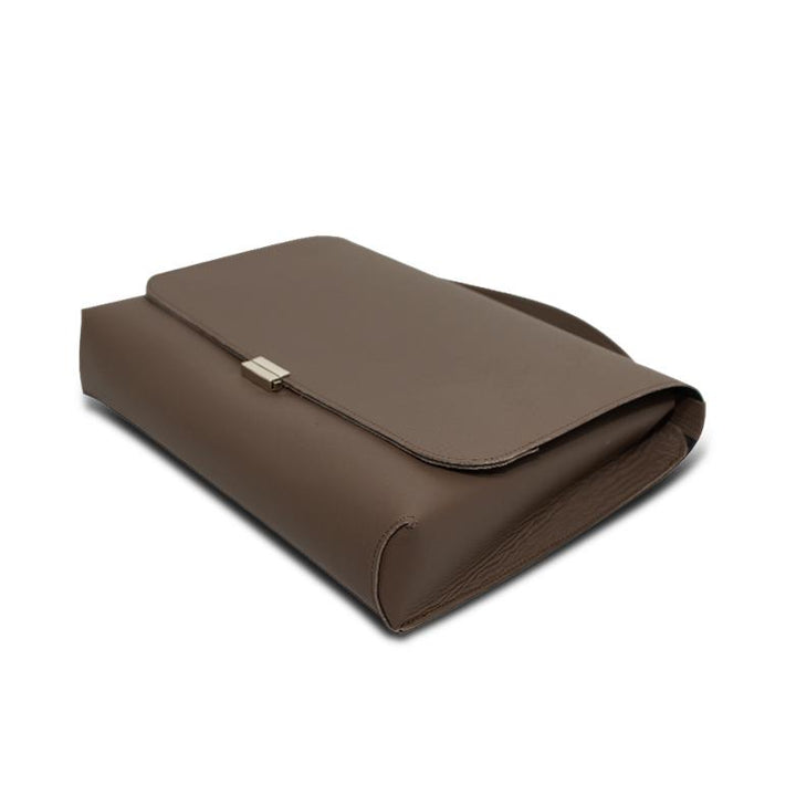 Leather business bag diplomaticheⅡbellemarie