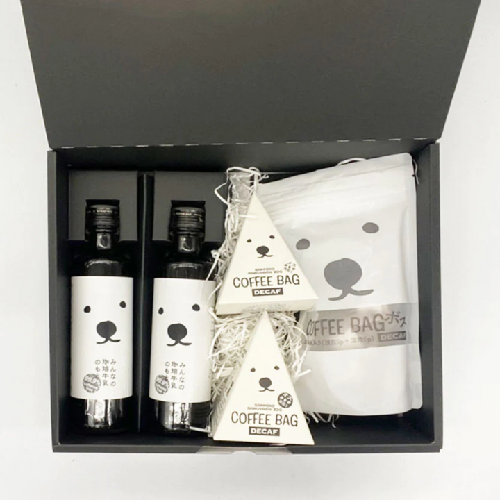 innocent coffee DECAF polar bear cafe