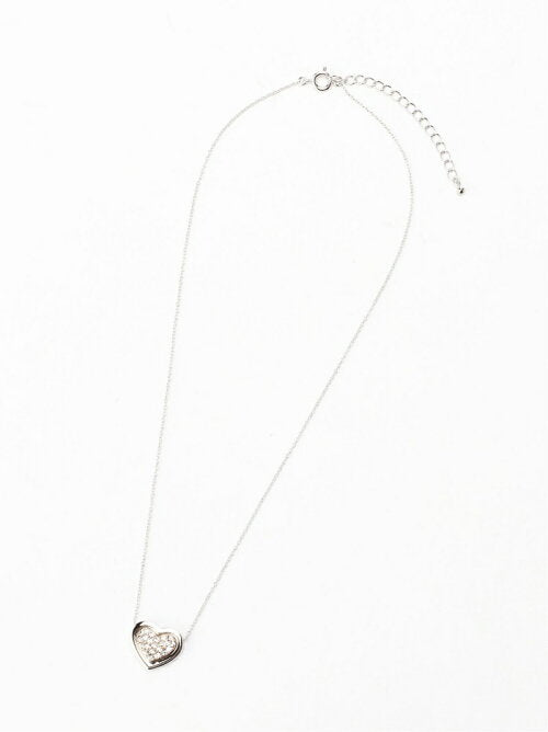 Heart motif reversible pendant cathie ferrari