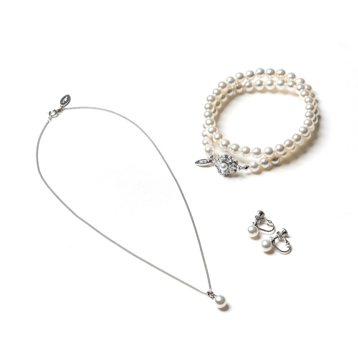 7mm shell pearl 3 piece set YUKIKO HANAI