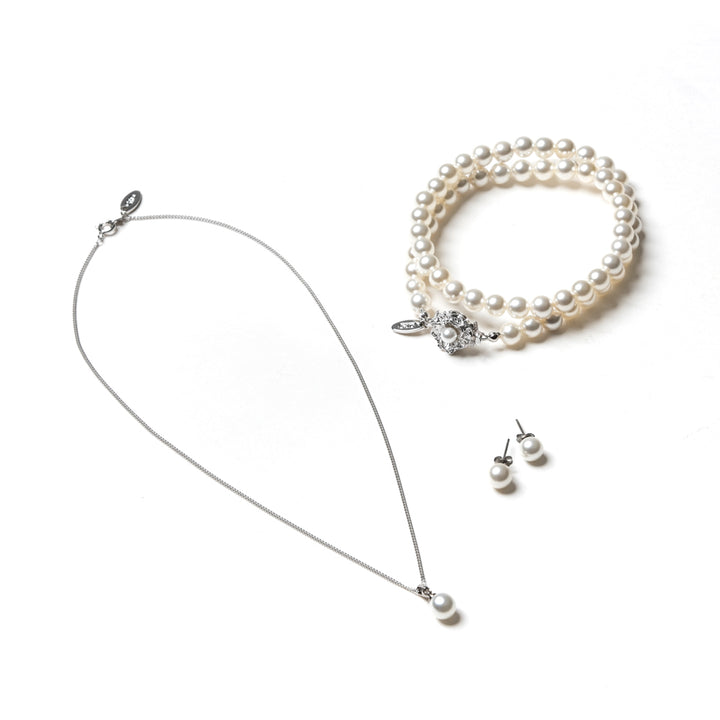 7mm shell pearl 3 piece set YUKIKO HANAI