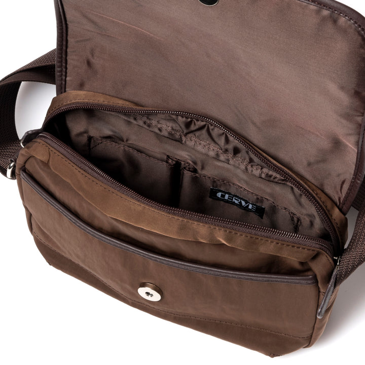 Men's diamond embossed shoulder bag CERVE