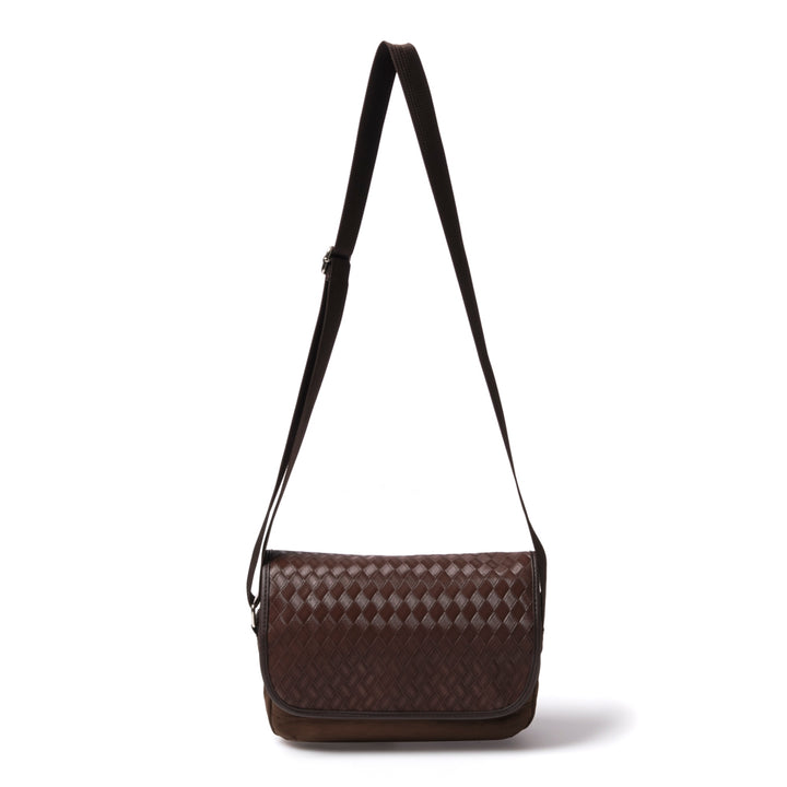 Men's diamond embossed shoulder bag CERVE