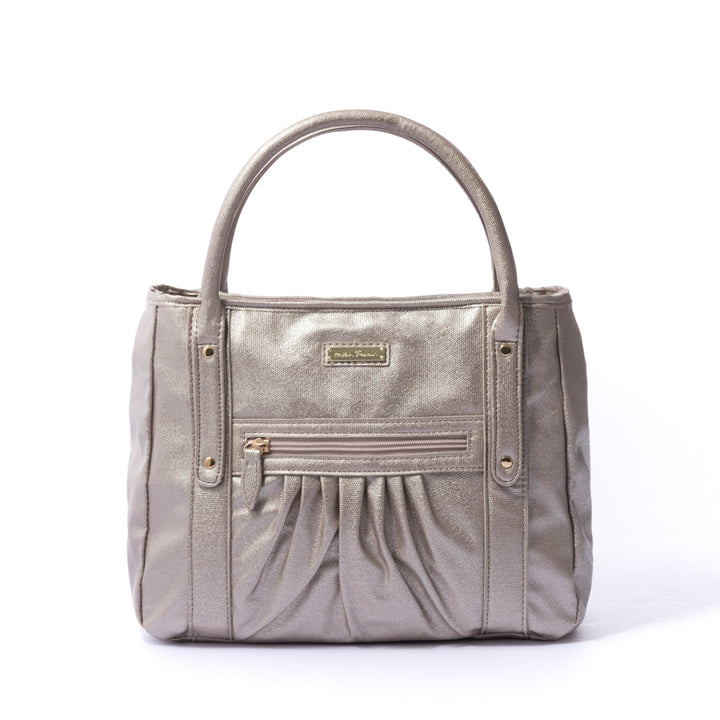 Pearl tone tote cathie ferrari
