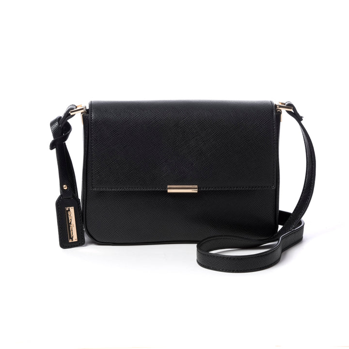 Faux leather shoulder bag cathie ferrari