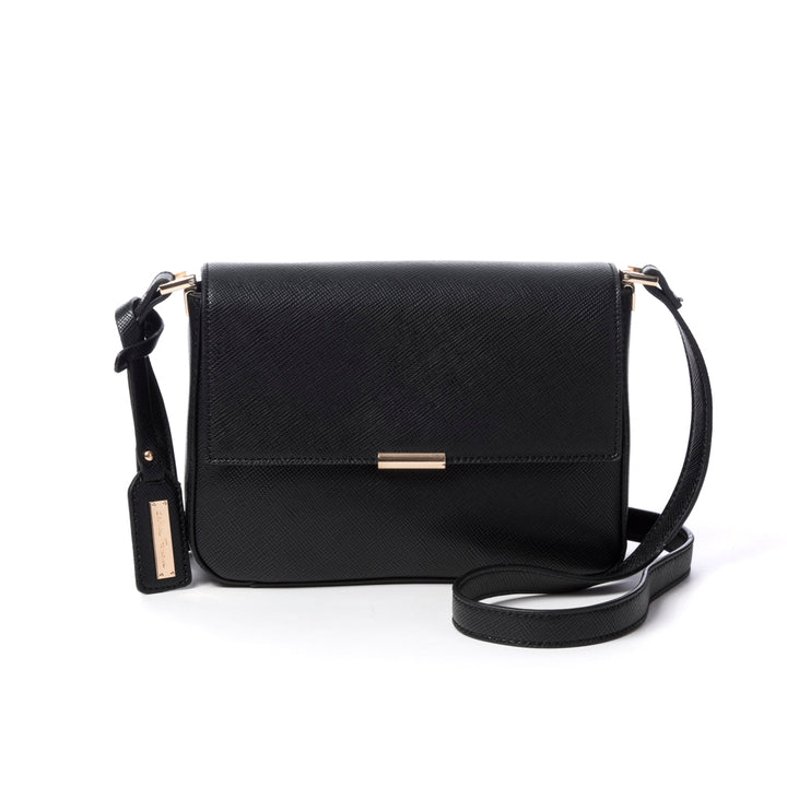 Faux leather shoulder bag cathie ferrari