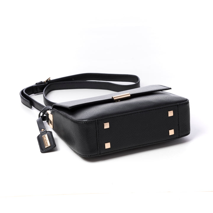 Faux leather shoulder bag cathie ferrari
