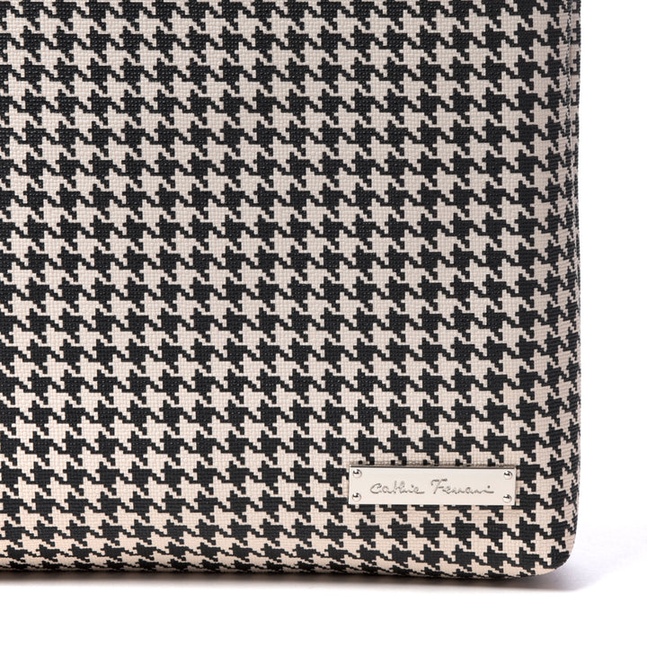 Houndstooth shoulder bag cathie ferrari
