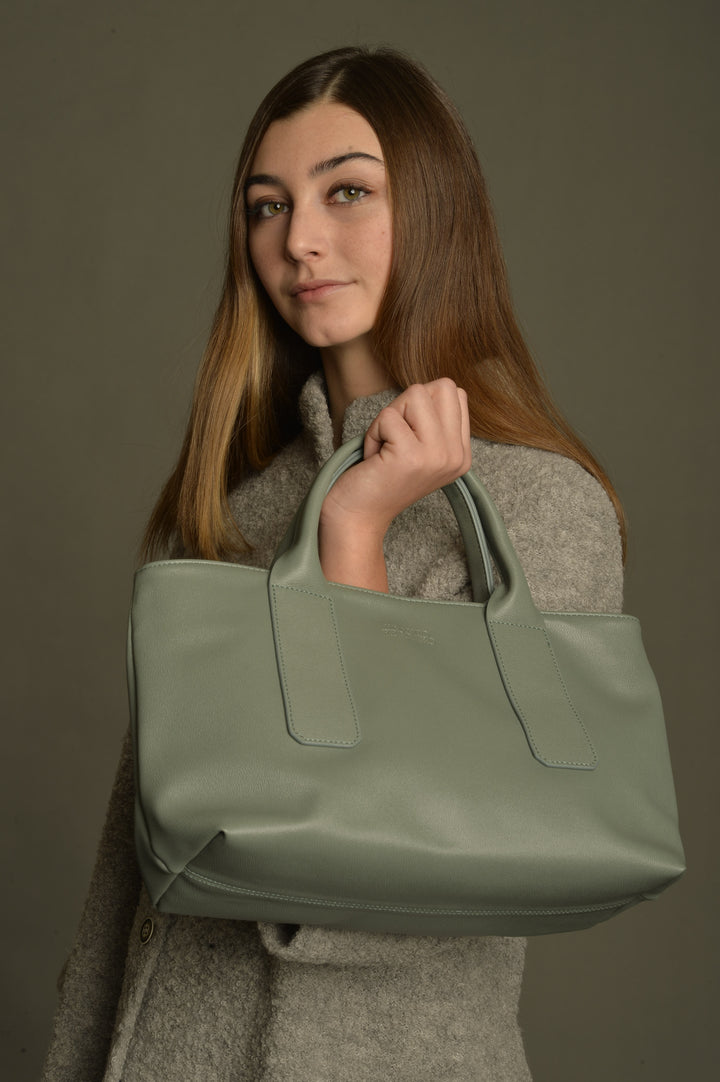 Faux leather tote FRANCO FERRARO