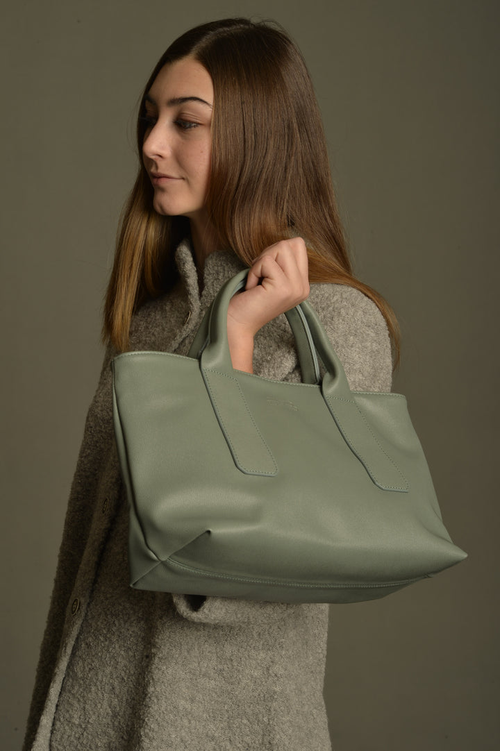 Faux leather tote FRANCO FERRARO