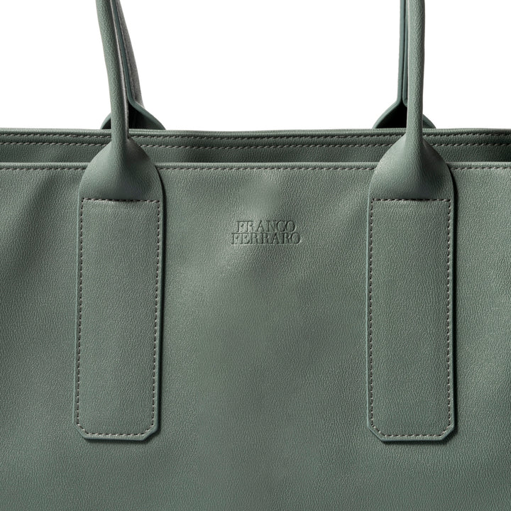 Big faux leather tote FRANCO FERRARO