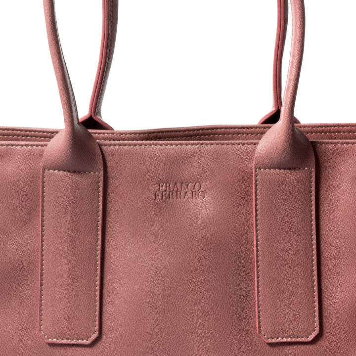 Big faux leather tote FRANCO FERRARO