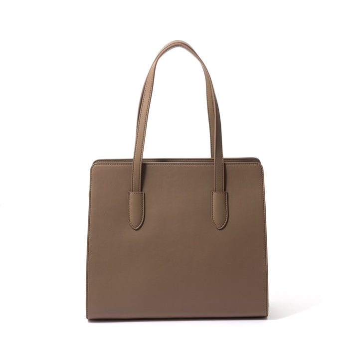 A4 size fake leather tote FRANCO FERRARO