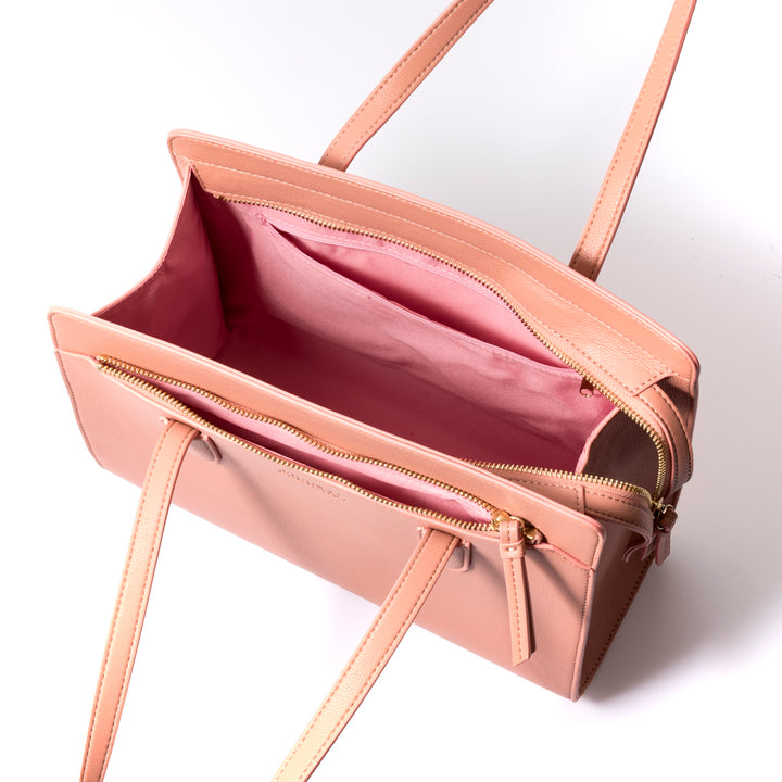 A4 size fake leather tote FRANCO FERRARO