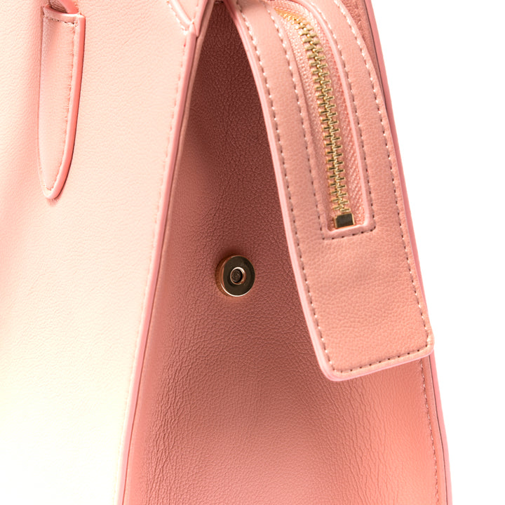 A4 size fake leather tote FRANCO FERRARO