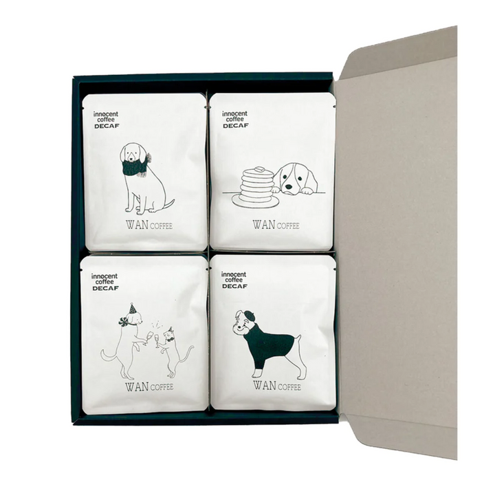 innocent coffee decaf 絵柄ドリップコーヒー ギフトセット 犬