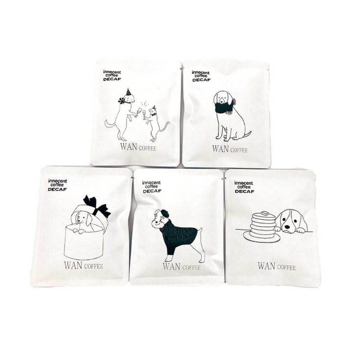 innocent coffee decaf 絵柄ドリップコーヒー ギフトセット 犬