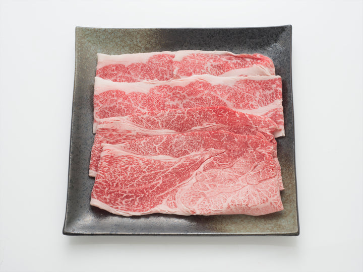 Miyazaki prefecture black beef cutlet/belly sukiyaki tasting comparison set, total 280g, grade 4 or higher