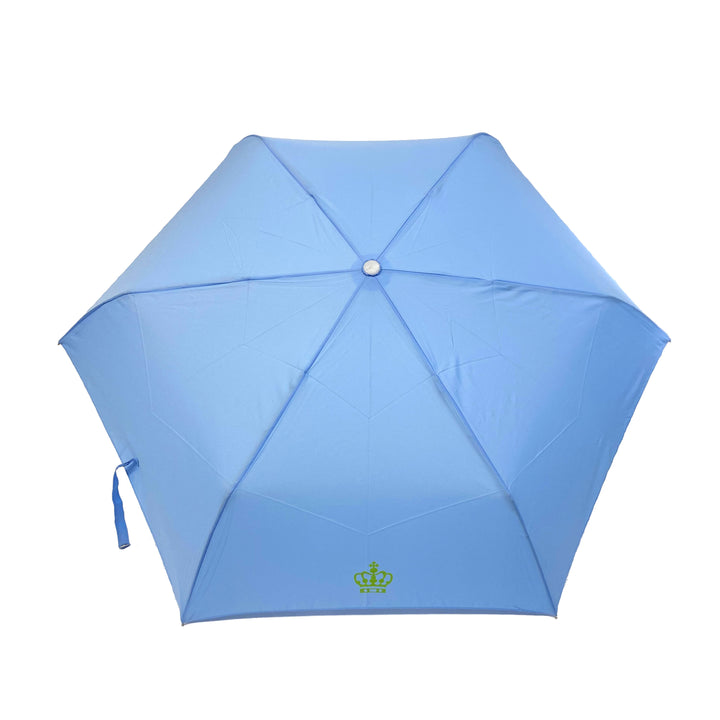 Crown print folding umbrella ILLUMS