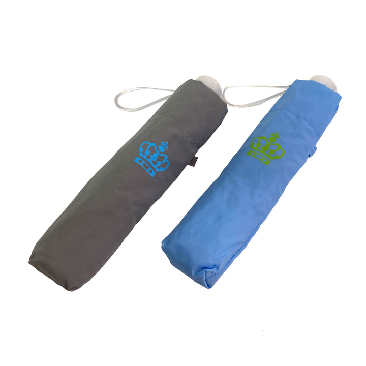 Crown print folding umbrella ILLUMS
