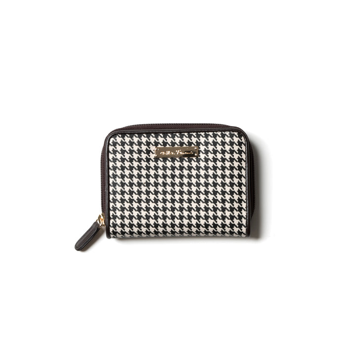 千鳥格子柄折財布 cathie ferrari(キャティフェラーリ)