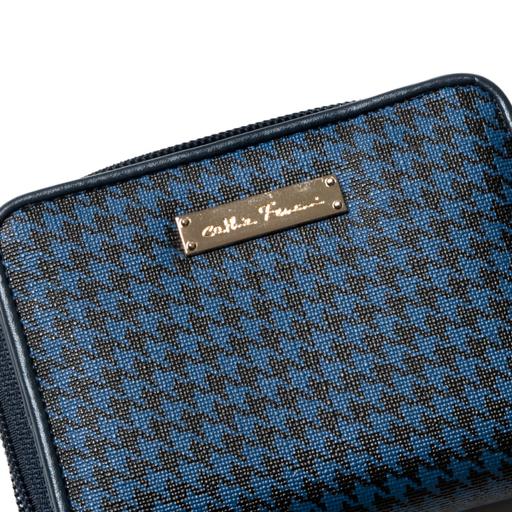 千鳥格子柄折財布 cathie ferrari(キャティフェラーリ)