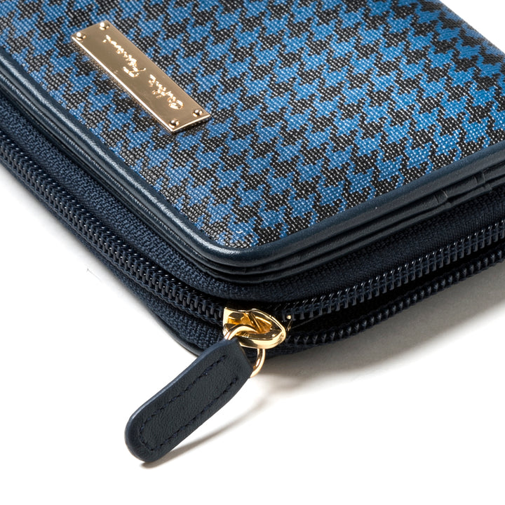 千鳥格子柄折財布 cathie ferrari(キャティフェラーリ)