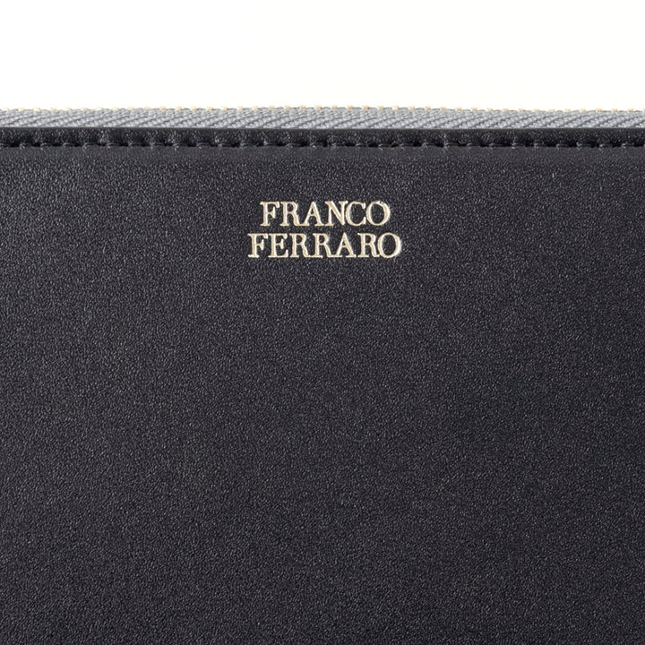 日本製牛革ラウンドファスナー財布 FRANCO FERRARO(フランコフェラーロ)