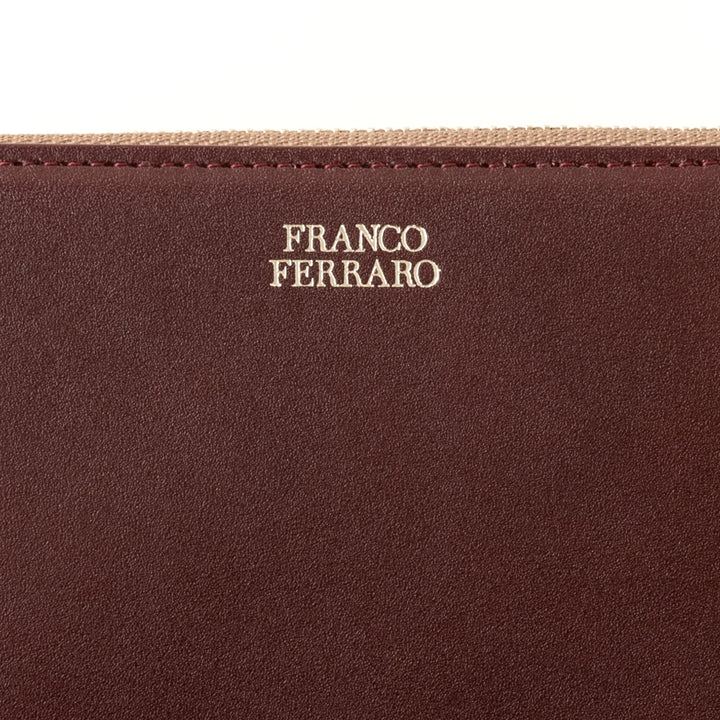 日本製牛革ラウンドファスナー財布 FRANCO FERRARO(フランコフェラーロ)