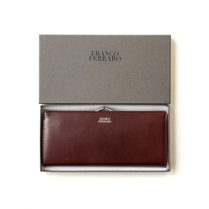 日本製牛革口金長財布 FRANCO FERRARO(フランコフェラーロ)