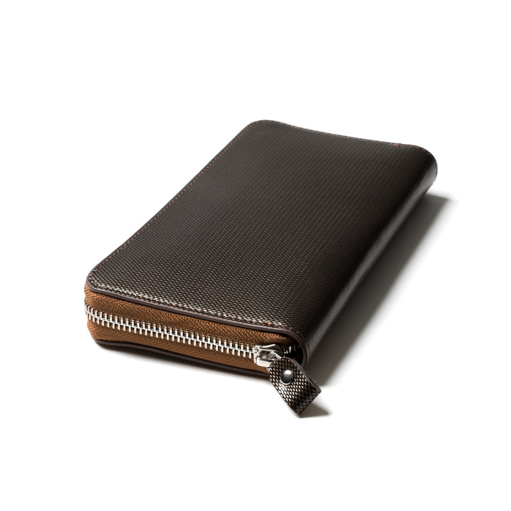 牛革ラウンドファスナー財布 H・L(アッシュ・エル)