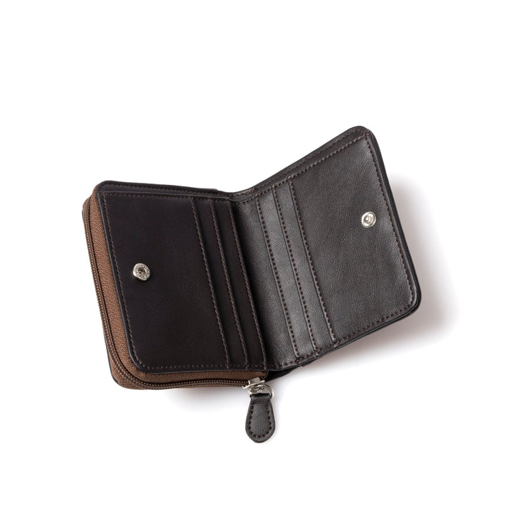 ジャガード折財布 H・L(アッシュ・エル)