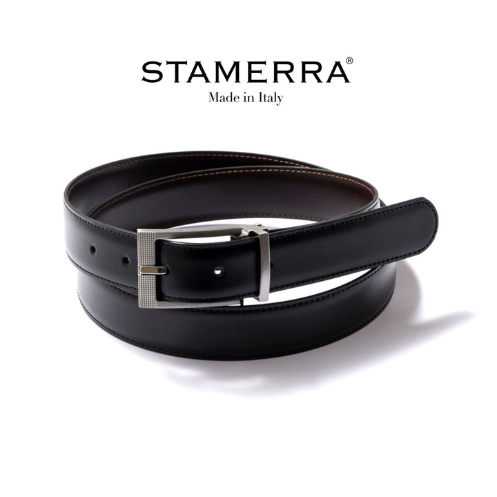 Italian reversible belt 30mm width STAMERRA