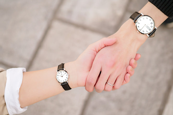 リザード風型押レディスウォッチ Clio Blue(クリオブルー)