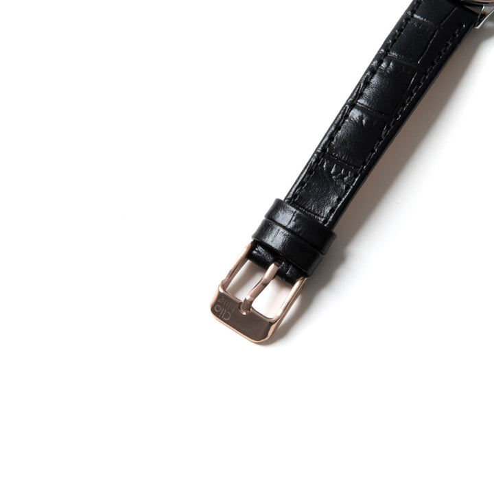 Ladies cowhide belt watch Clio Blue