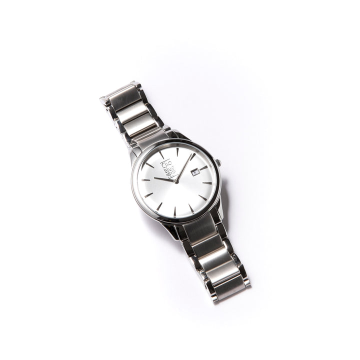 Men's metal watch with calendar Clio Blue