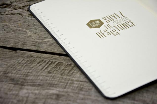 LE PAPIER FAIT DE LA RESISTANCE CLASSIC NOTEBOOK A5 F-LP189005BK