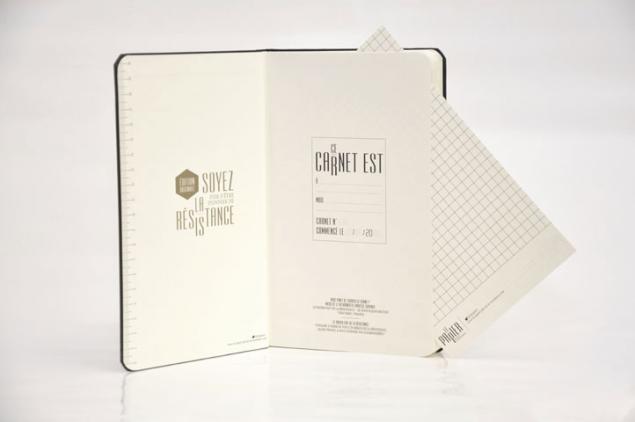 LE PAPIER FAIT DE LA RESISTANCE CLASSIC NOTEBOOK A5 F-LP189005BK