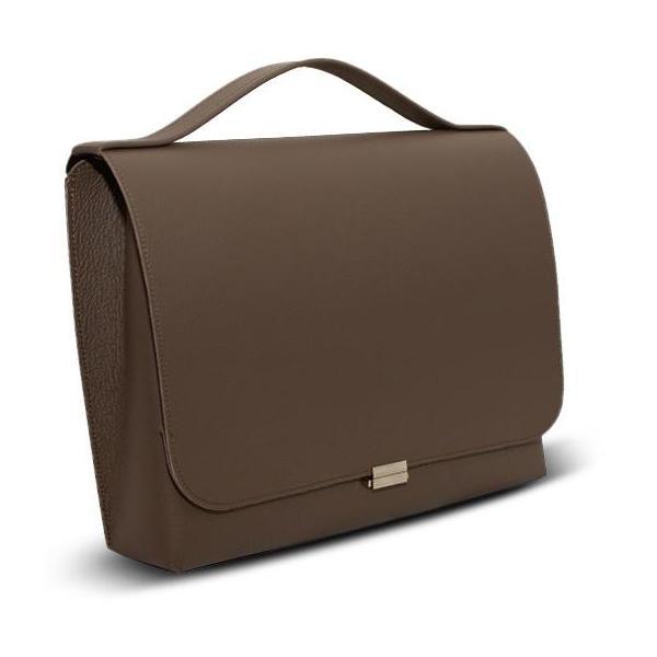 Leather business bag diplomaticheⅡbellemarie