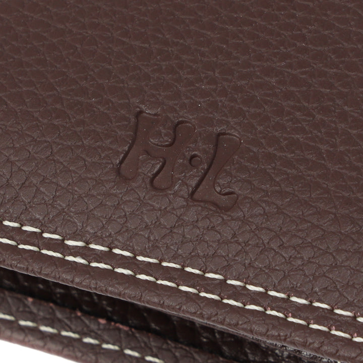 ステッチ二つ折財布 H・L(アッシュ・エル)