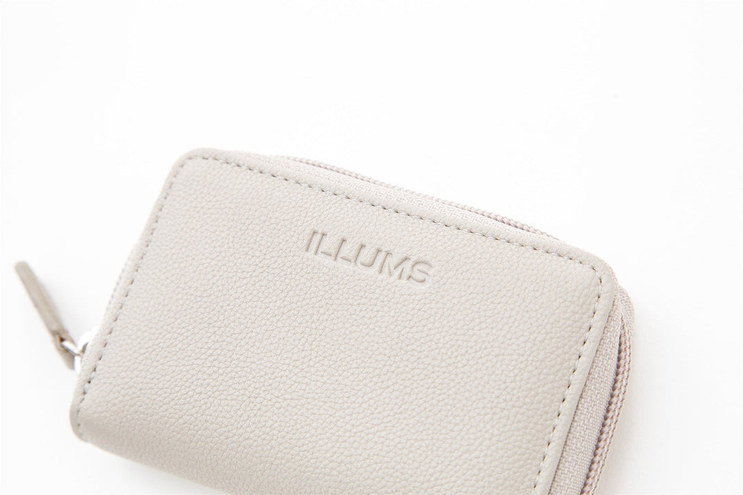 ジャバラカードケース ILLUMS グレー