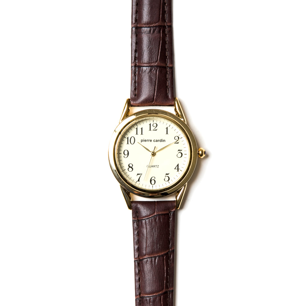 牛革バンドメンズウォッチ PIERRE CARDIN(ピエールカルダン)