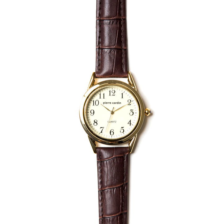 牛革バンドメンズウォッチ PIERRE CARDIN(ピエールカルダン)