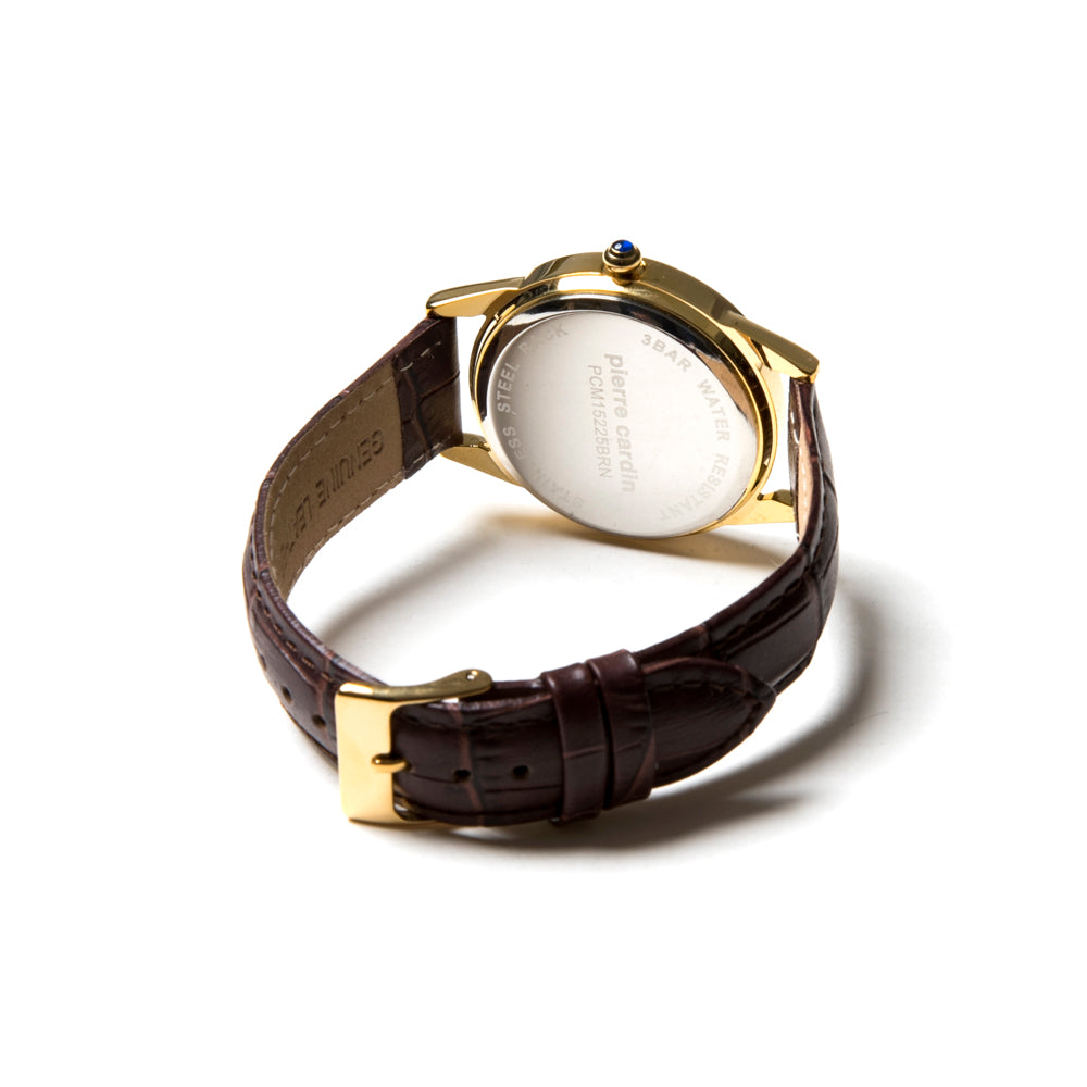 牛革バンドメンズウォッチ PIERRE CARDIN(ピエールカルダン)