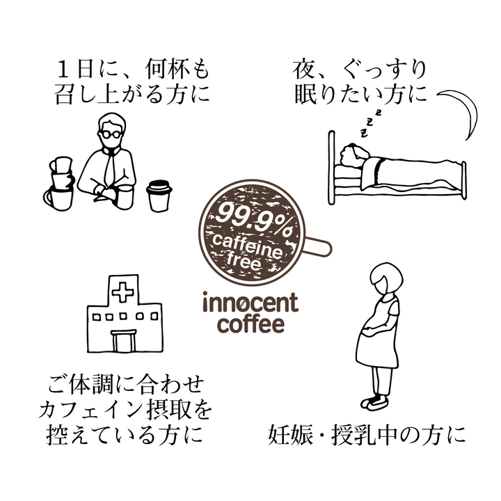 innocent coffee DECAF 浅煎り エチオピア イルガチェフ